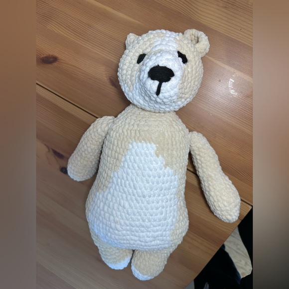 HANDMADE CROCHET TEDDY BEAR - Picture 3 of 4